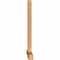 Ekena Millwork Eugene Smooth Timber Gable Bracket, Western Red Cedar, 96"W x 48"H x 3 1/2"D x 3 1/2"F, 12/12 Pitch GBW096X48X0404EUG00SWR - alternate 3